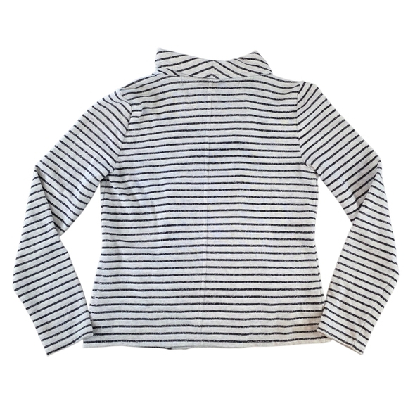 Calvin Klein Performance Striped Zip Jacket Women’s Small Quick Dry Black Grey - Picture 6 of 9